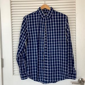 Mens express fitted dress shirt size small